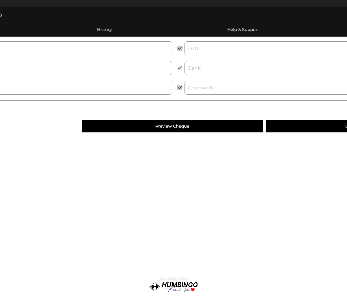Cheque Printing Software